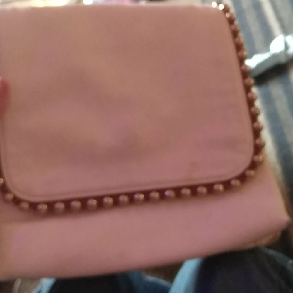 A white purse